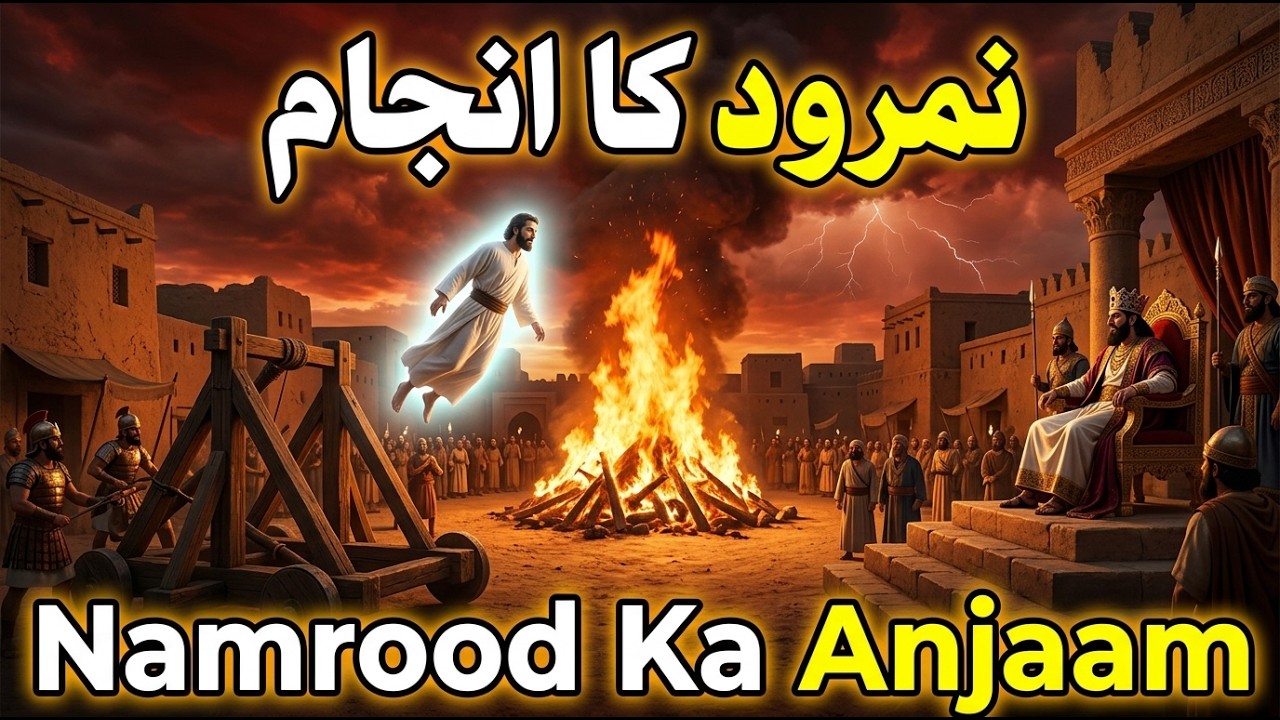 NAMROOD KA WAQIA /NAMROOD KI MAUT KESAY HOI /نمرود کا عبرت ناک انجام