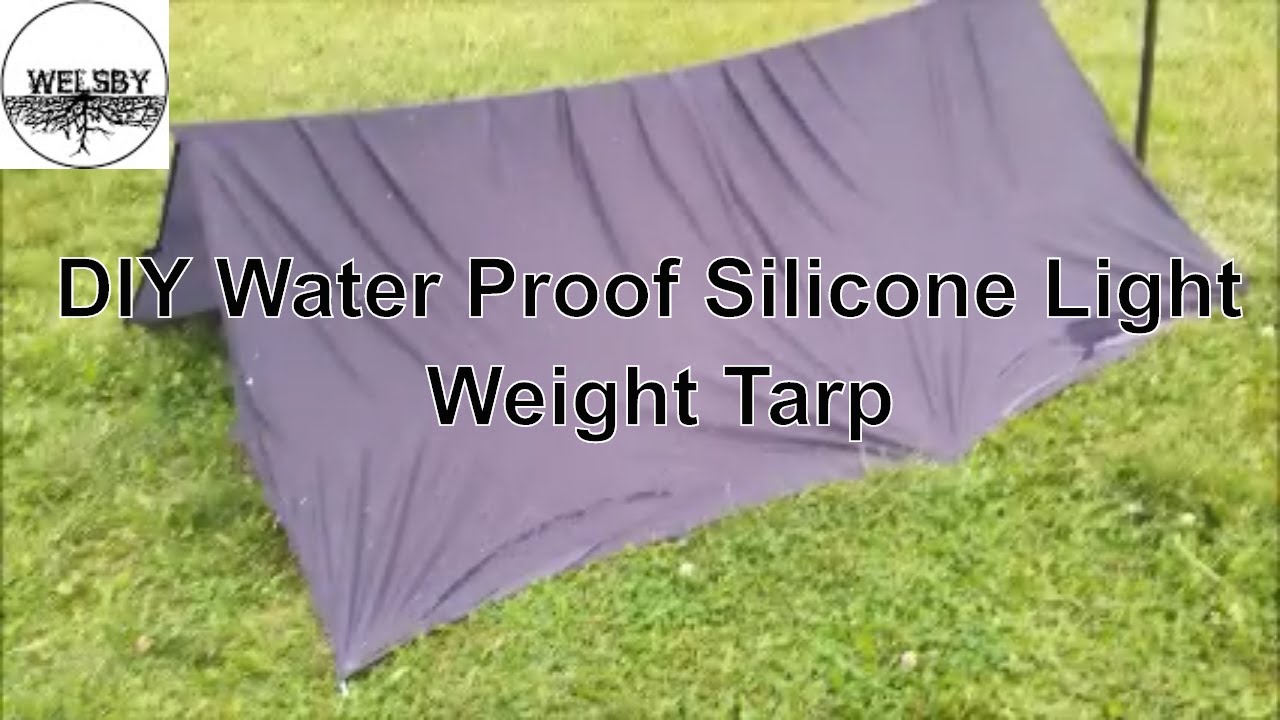 DIY Waterproof Silicone Light Weight Tarp  King Size Bed Sheet