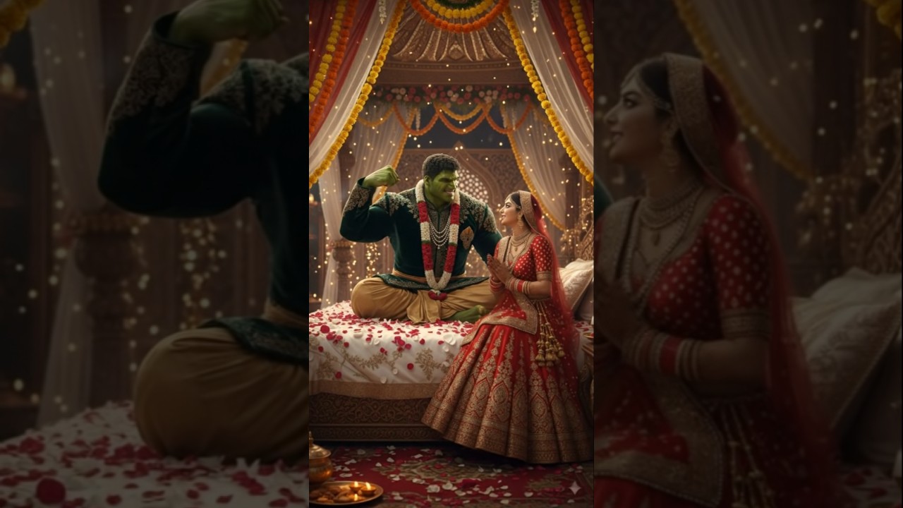 Hulk & His Wife Love Story 💚👩&zwj;❤️&zwj;👨 | Romantic Hulk