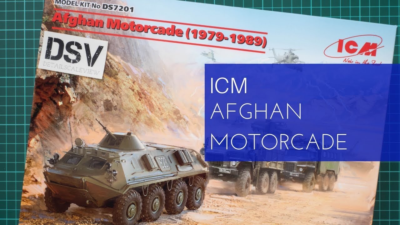 ICM 1/72 Afghan Motorcade (DS7201) Review