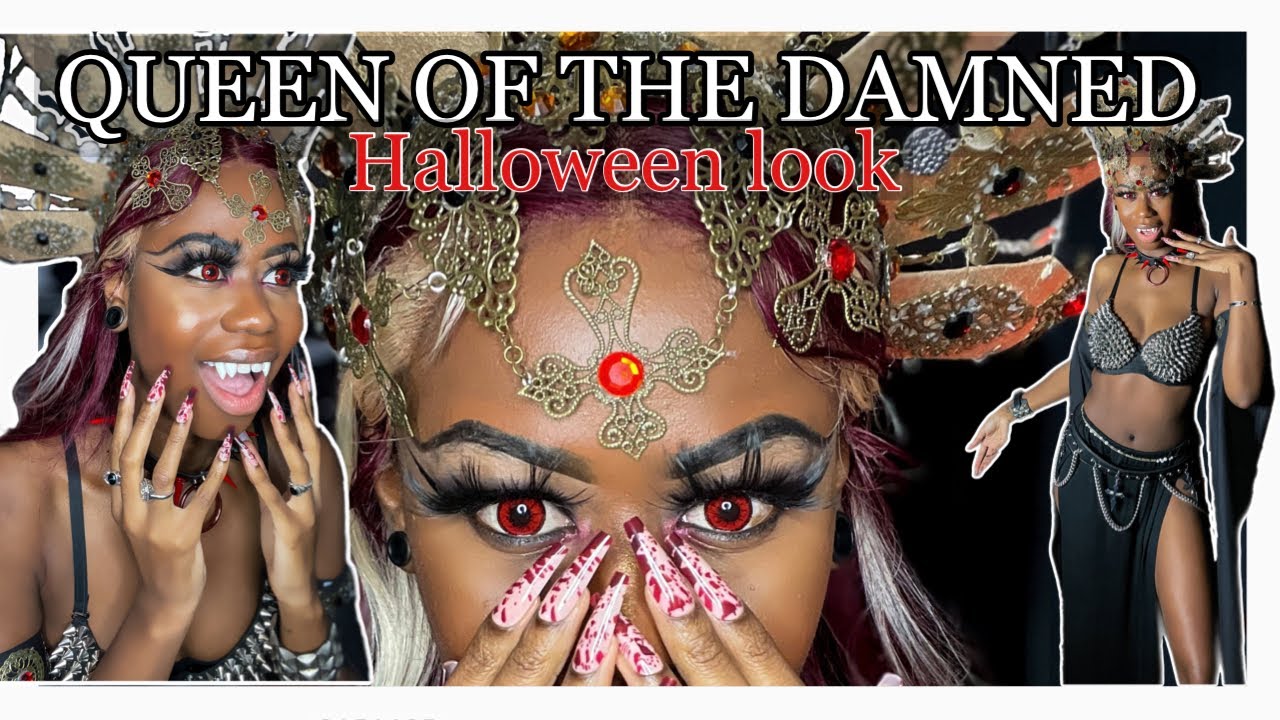 VAMPIRE QUEEN Akasha Halloween Look! | QUEEN OF THE DAMNED