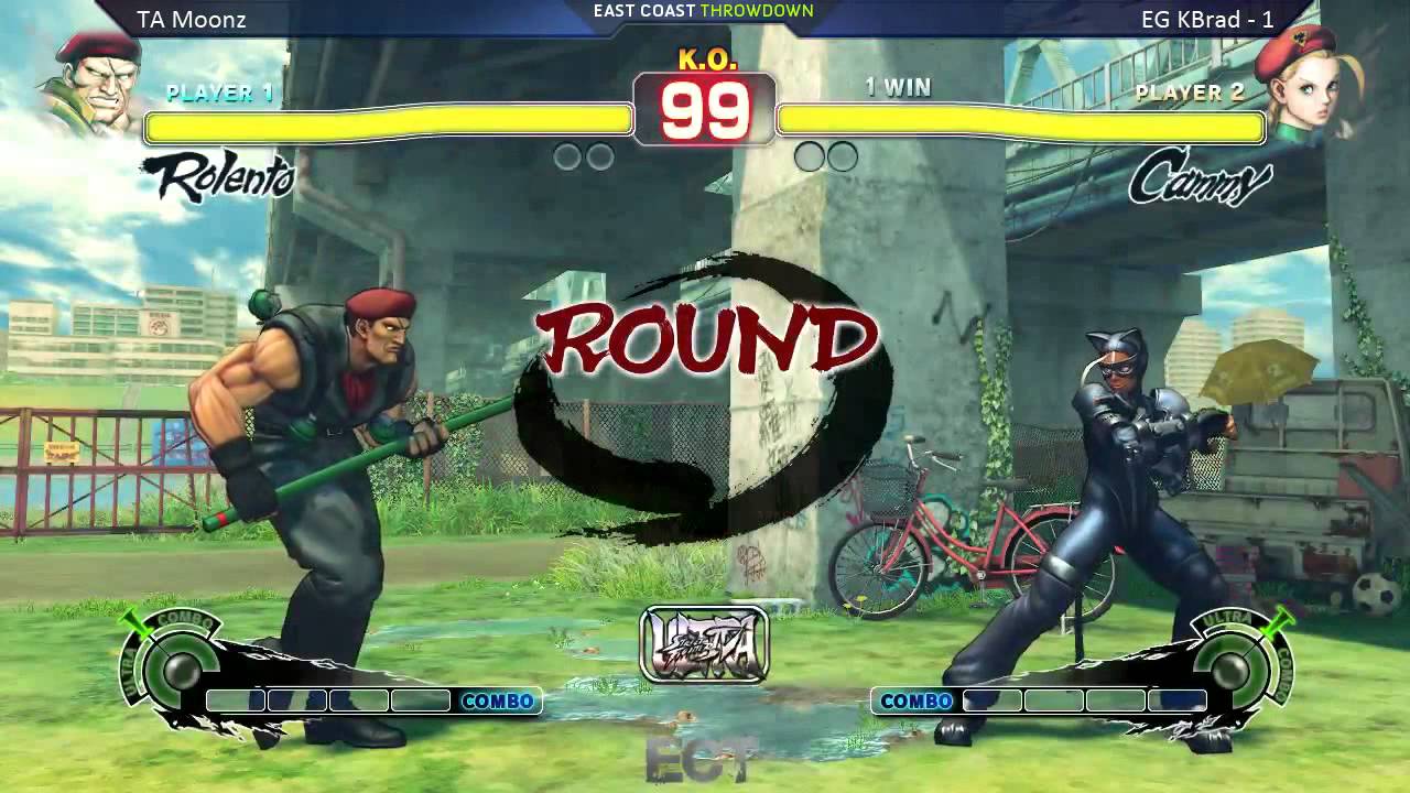 USF4 Top 8 @ ECT 2015 - TA Moonz (Rolento) vs EG KBrad (Cammy) [720p/60fps]