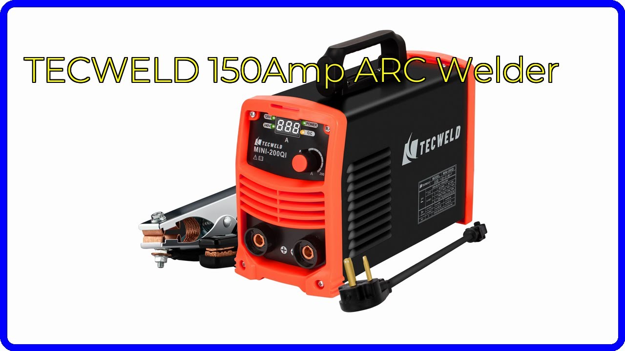 REVIEW (2026): TECWELD 150Amp ARC Welder. First Look.