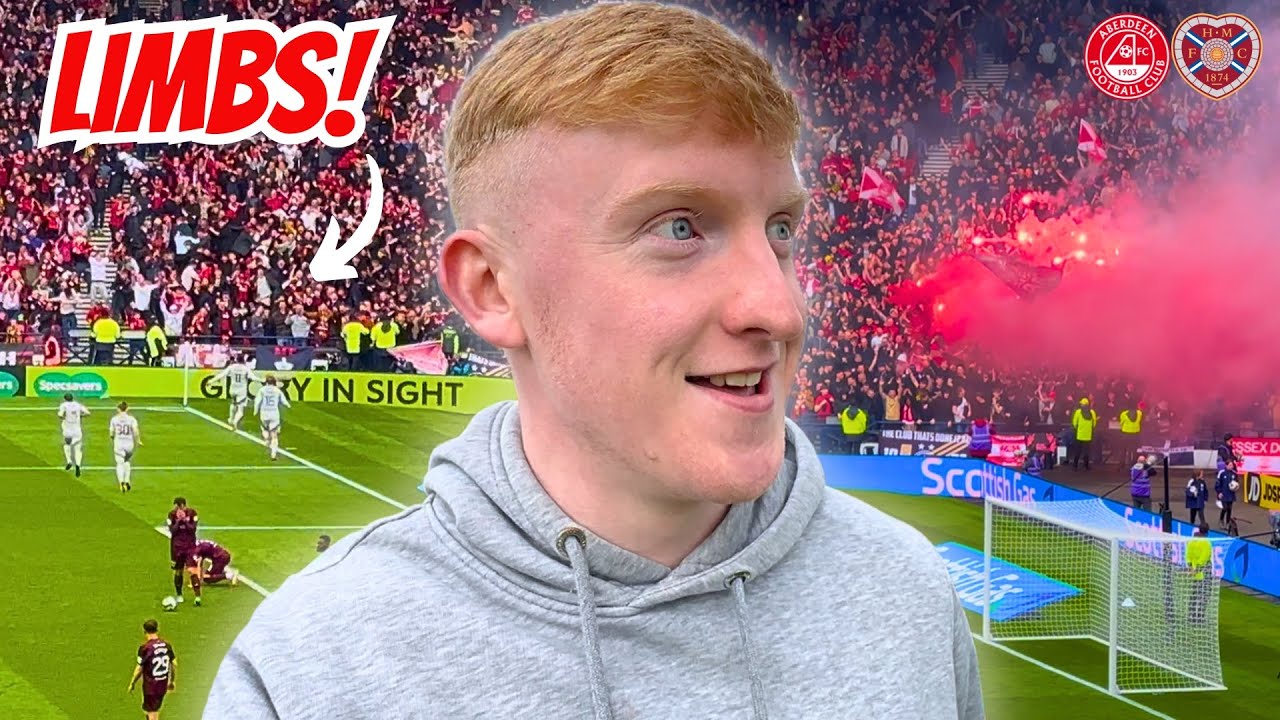 INCREDIBLE SCENES as ABERDEEN REACH the SCOTTISH CUP FINAL! 🤯