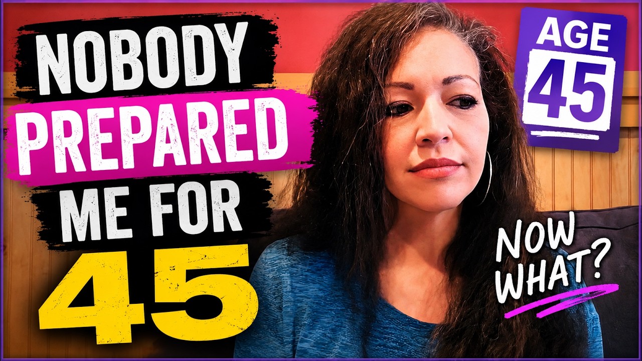 I'm 45 today... An honest chat about aging