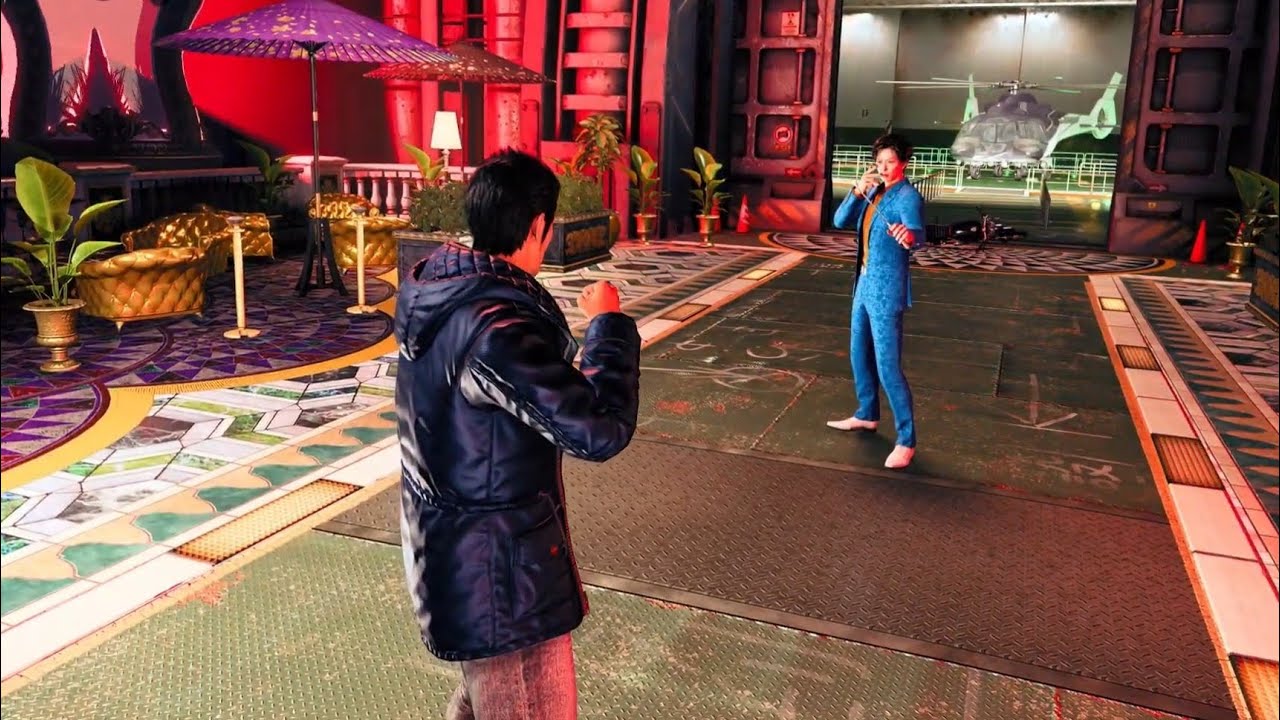 Nishitani was a movie action scene