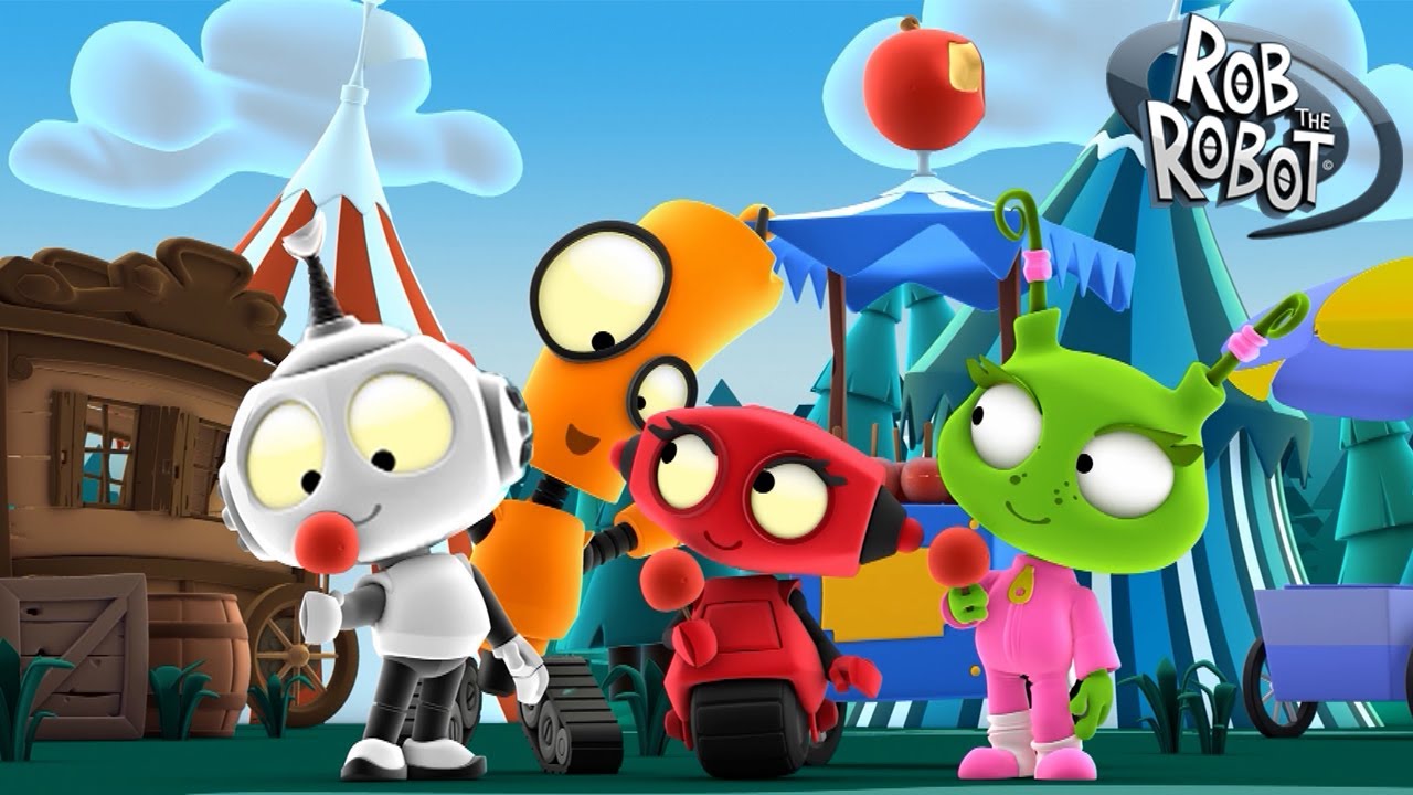 Lollipops and Loop de Loops! 🎪🍭 | Rob The Robot | Preschool Learning