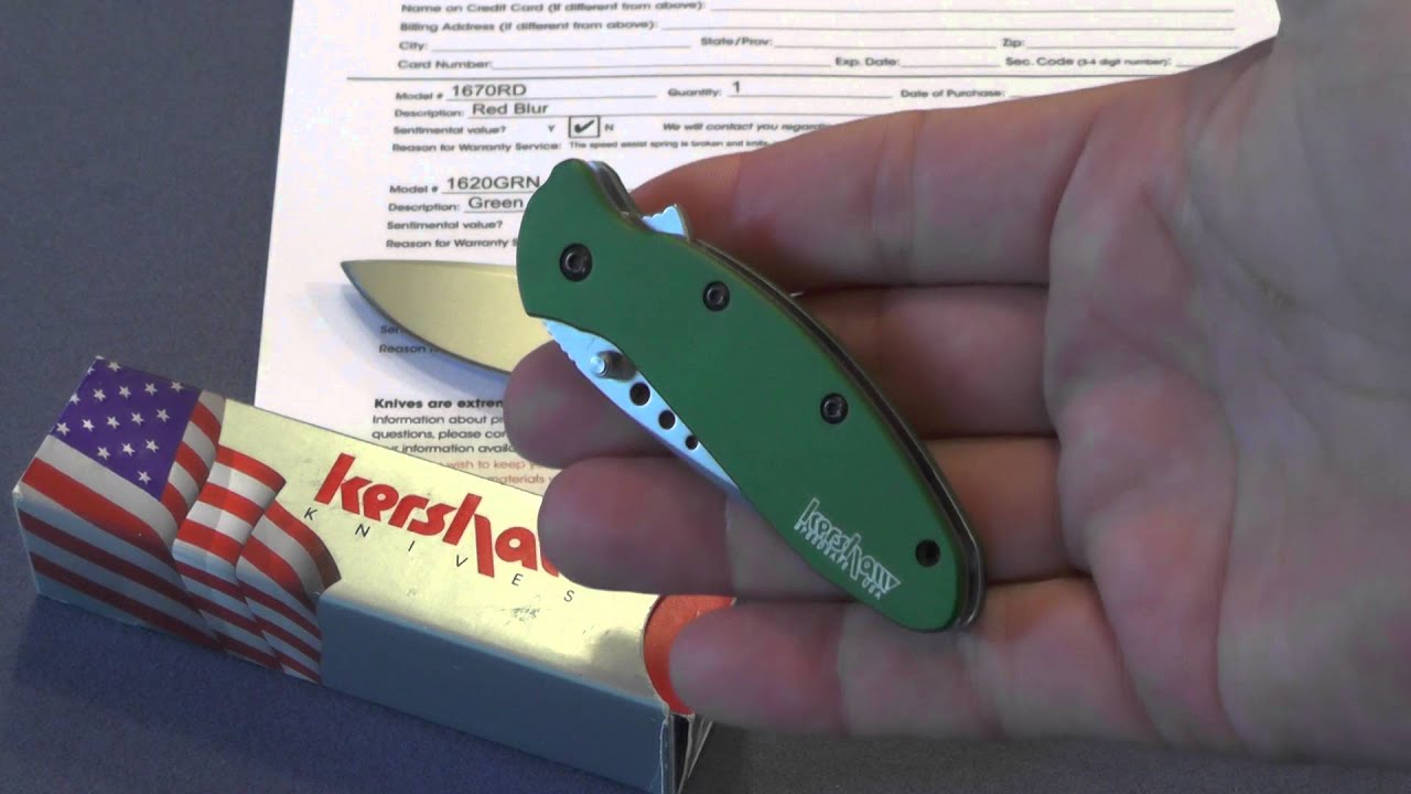 Kershaw SpeedSafe - Nice Idea
