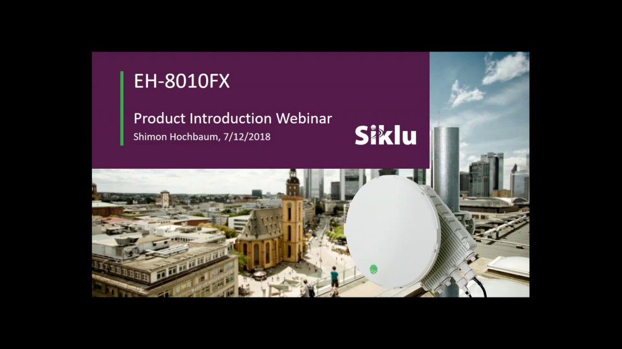 EtherHaul&trade; 8010FX Product Presentation [Webinar]