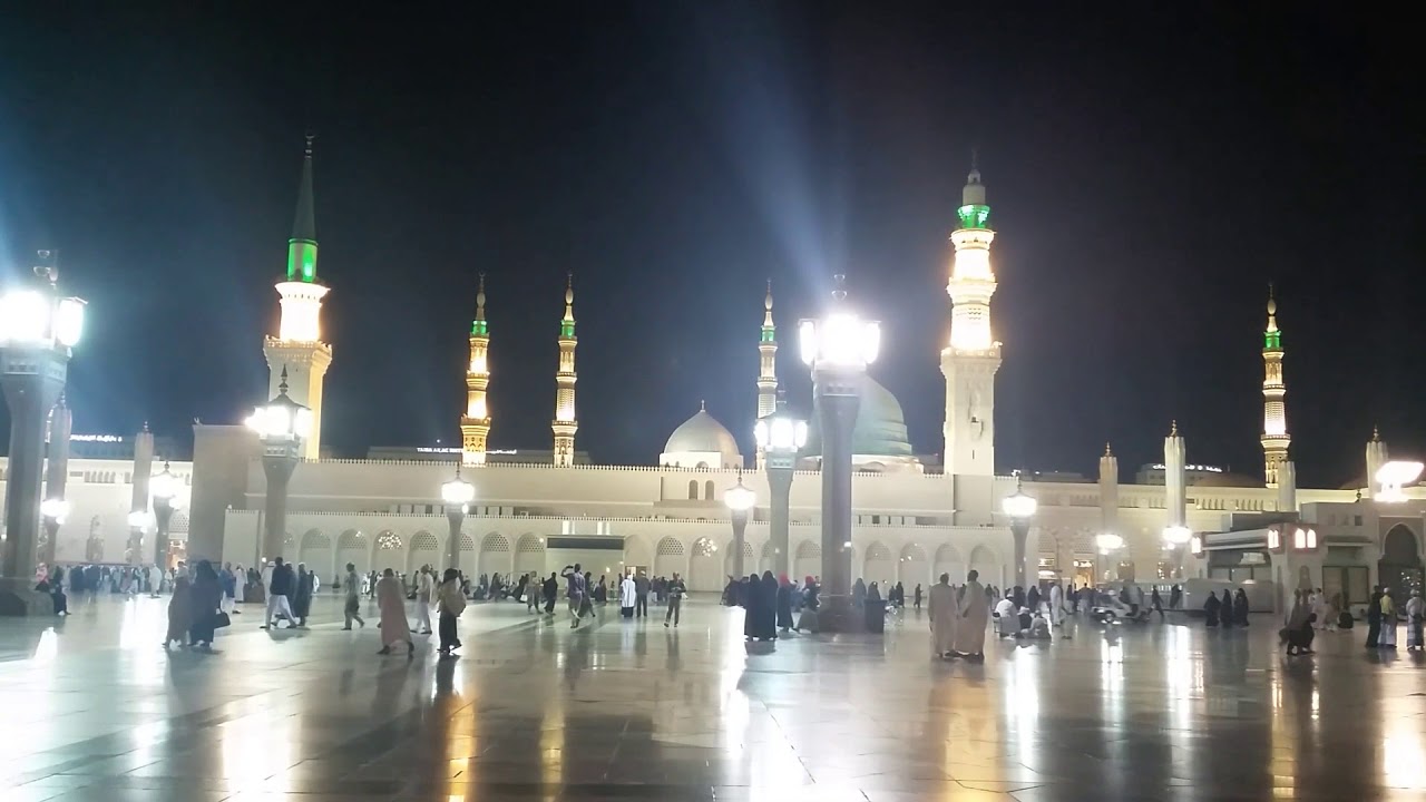 أذان العشاء من المسجد النبوي | 29 ربيع الأول 1439 | للشيخ عبدالمجيد السريحي
