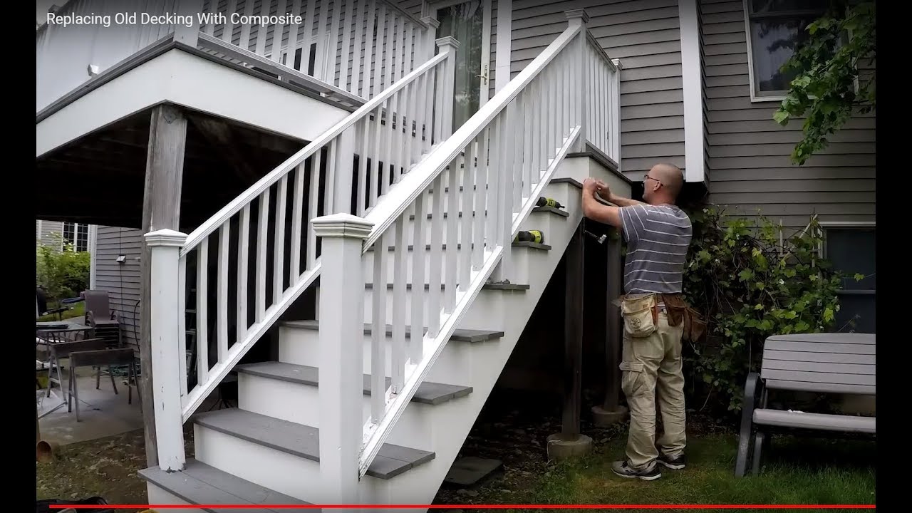 Replacing Old Decking With Composite