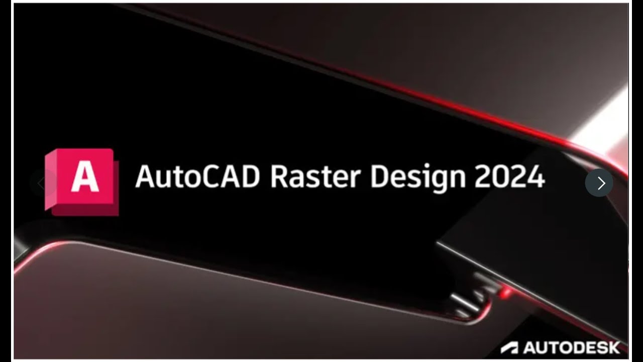 สอน Autodesk  RASTER DESIGN 2024