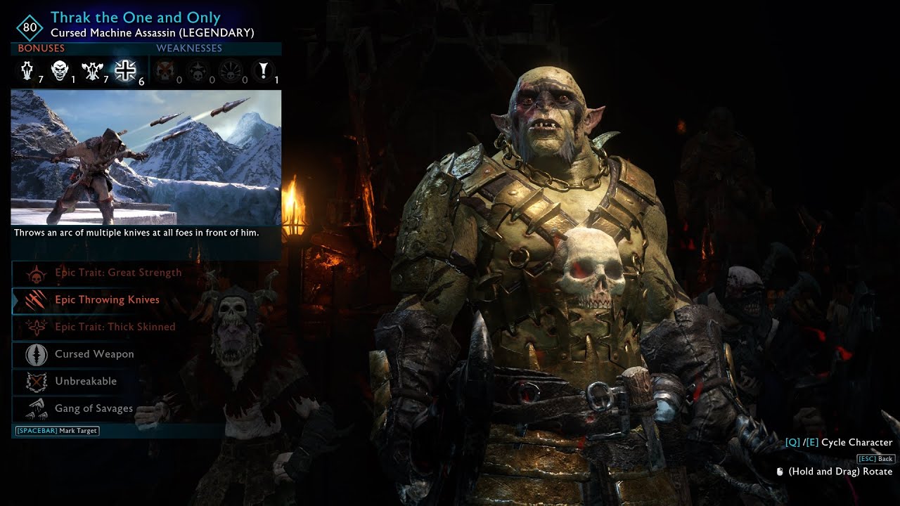 3 Epic Traits SANE ASSASSIN - Thrak The One and Only