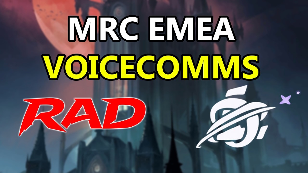 MRC Voicecomms RAD Vs LuneX Gaming -  Marvel Rivals POV