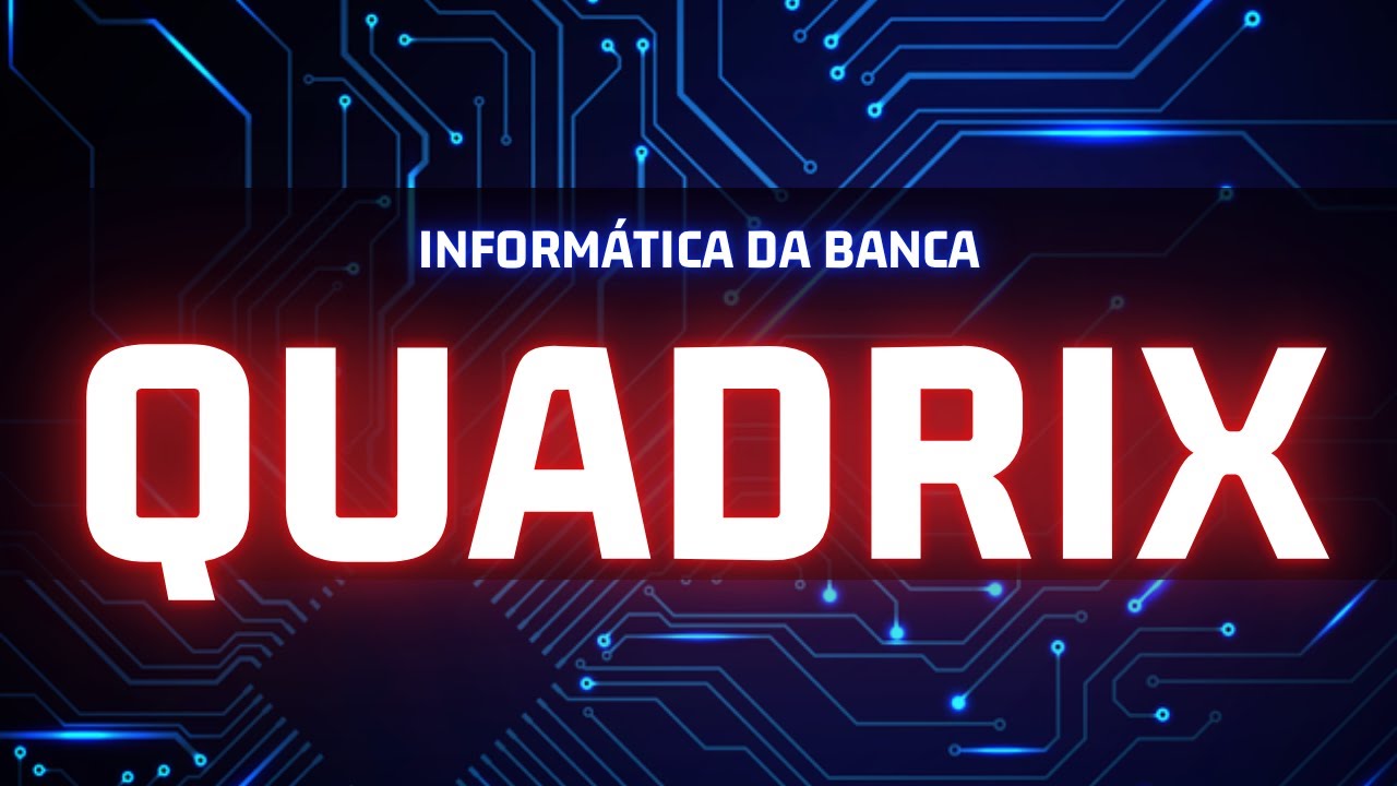 RESOLVENDO AS PROVA DA BANCA QUADRIX : INFORM&Aacute;TICA - PROVA 1