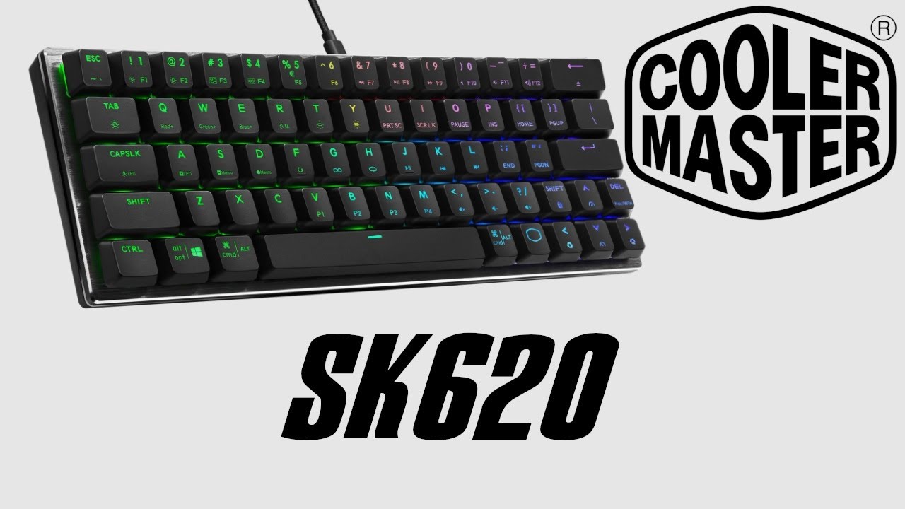 Cooler Master SK620 - niskoprofilowa, mechaniczna klawiatura turniejowa / test, recenzja, review