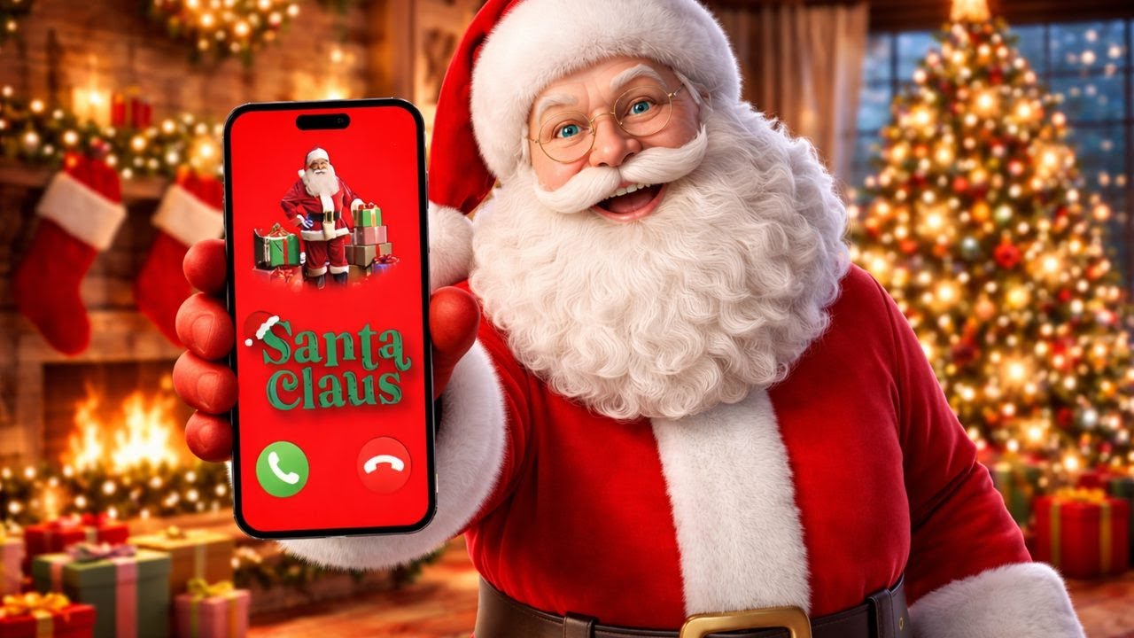 📞 ¡Llamada de Santa Claus! 🎄 Tu Nombre Está en la Lista 🎅