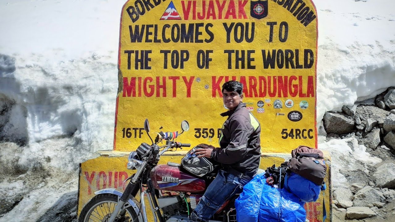 kerala to kashmir with Yamaha rx135
