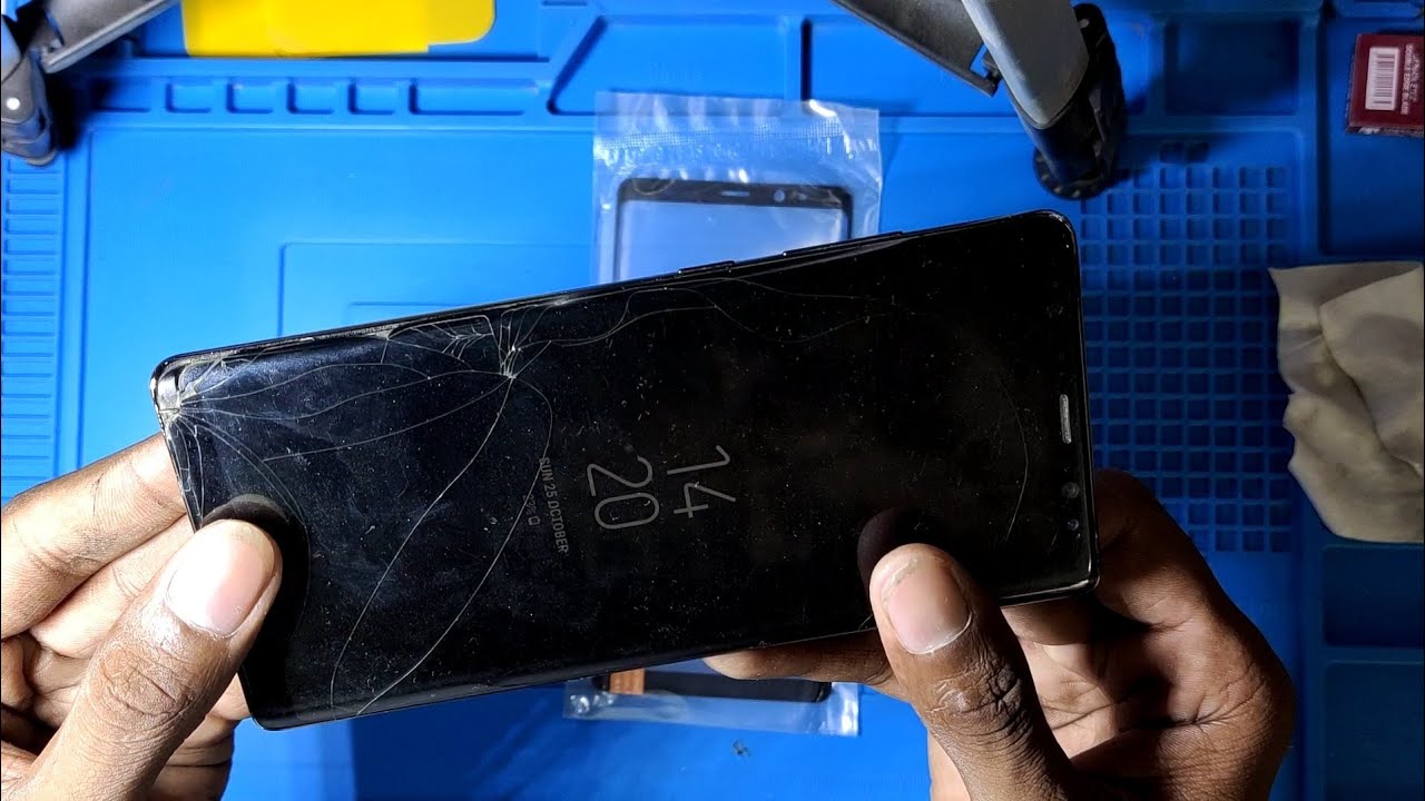 Samsung Note 8 Touch Glass Replacement Successfully 👍