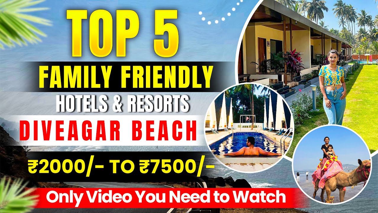 Diveagar Beach Top 5 Family Friendly Resorts | Best Hotels in Diveagar | Diveagar Resorts #diveagar