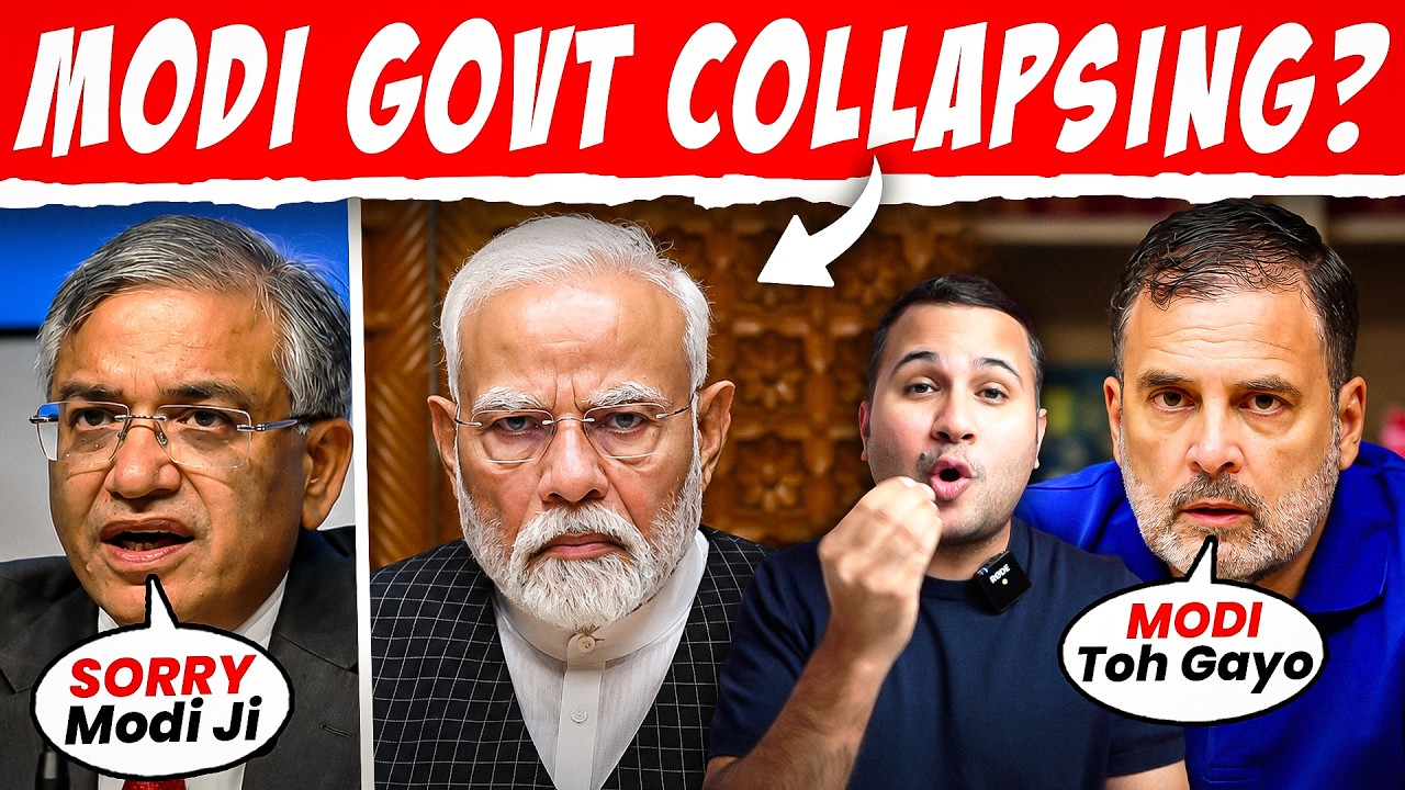 Modi Govt Collapsing? | CJP Funding Exposed | Delhi 🔥 Incident 