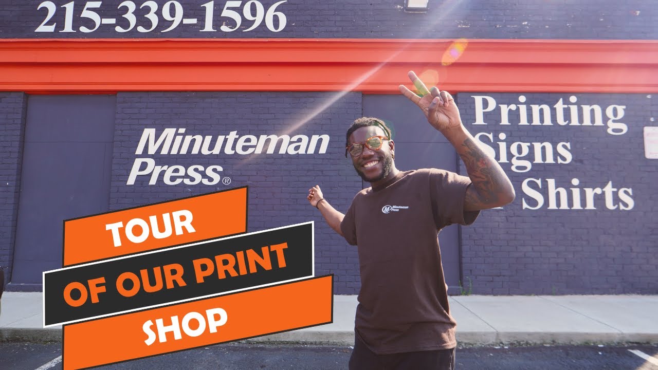 Tour of a Print Shop.