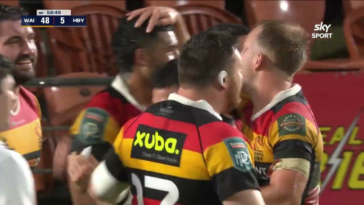 HIGHLIGHTS: Waikato v Hawke's Bay Bunnings NPC Round 6