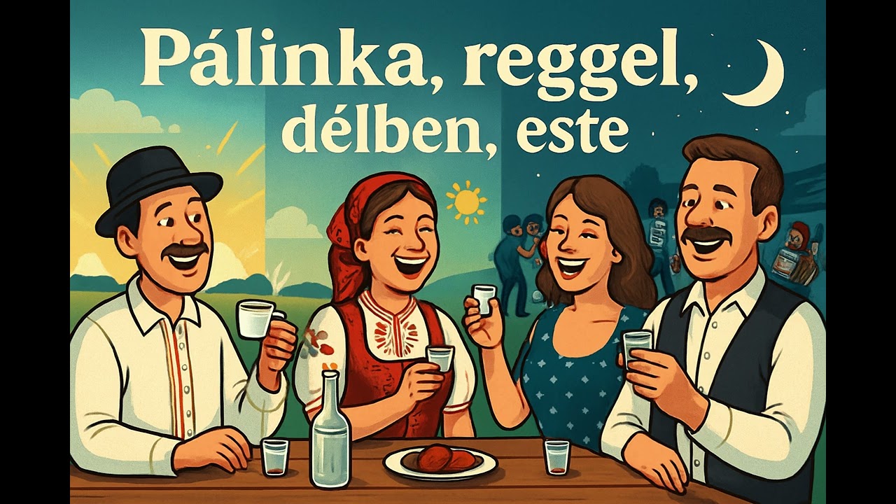 Pálinka reggel, délben, este – Vidám magyar mulatós dal | ZeneGép