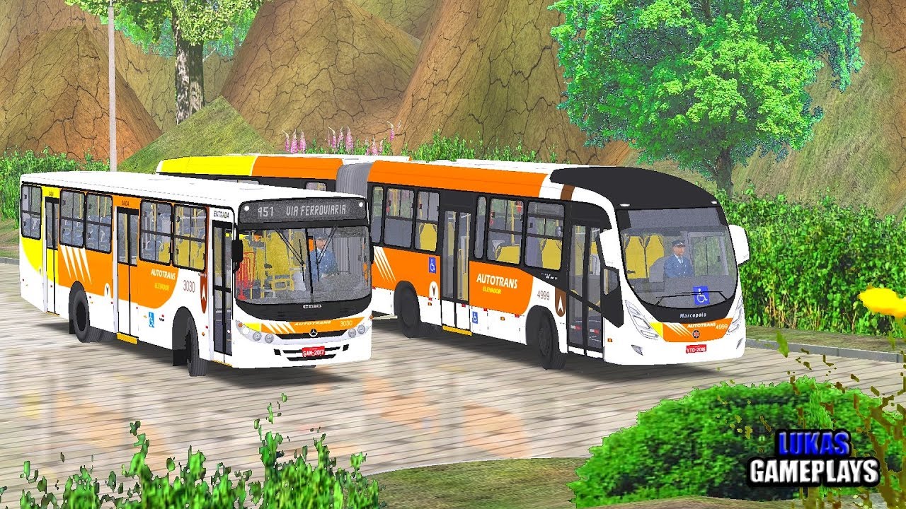 🔴[OMSI 2] Caio Apache Vip II OF-1722M +G27 - Mapa Vale do Aço-MG L451