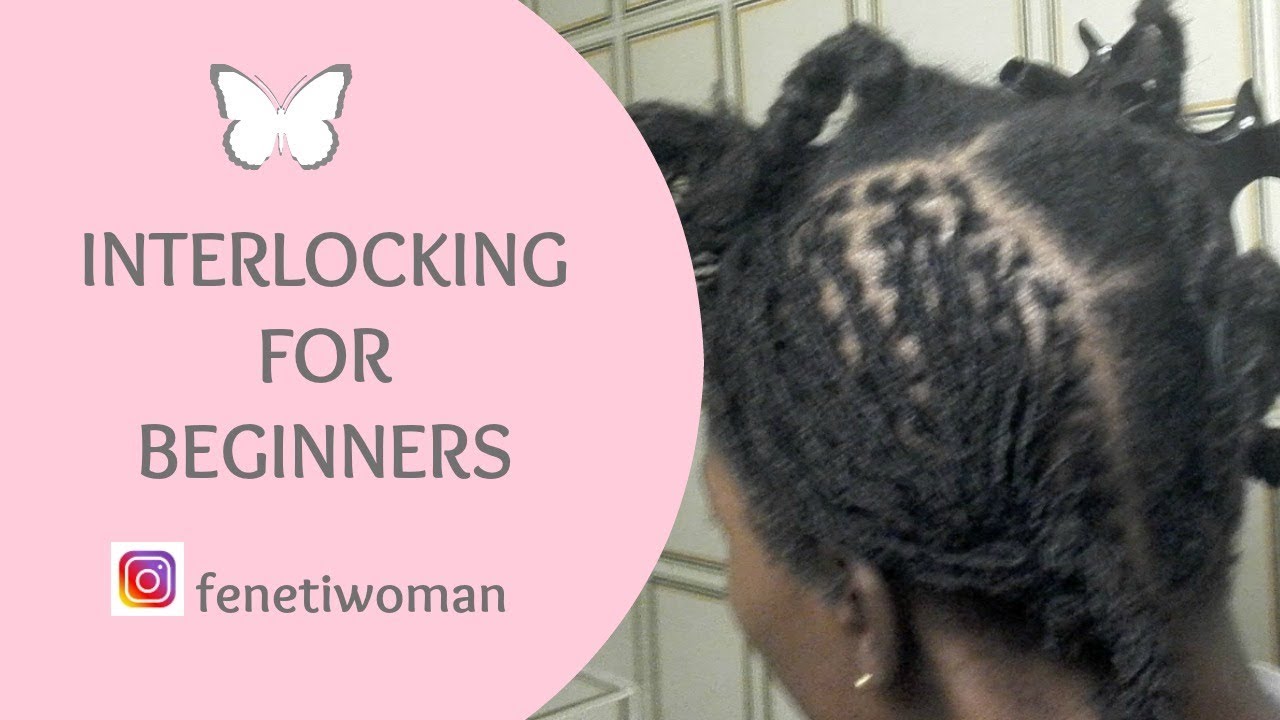 How to install microlocs | How to interlock | Interlocking made easy | How to make dreadlocks