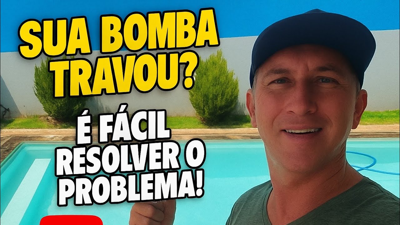 Porque a bomba de piscina trava, queima muito r&aacute;pido sem que ela molha saiba como destravar sua bomb