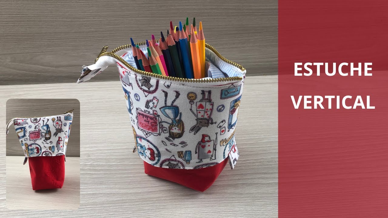 Estuche Vertical Desplegable Paso a Paso