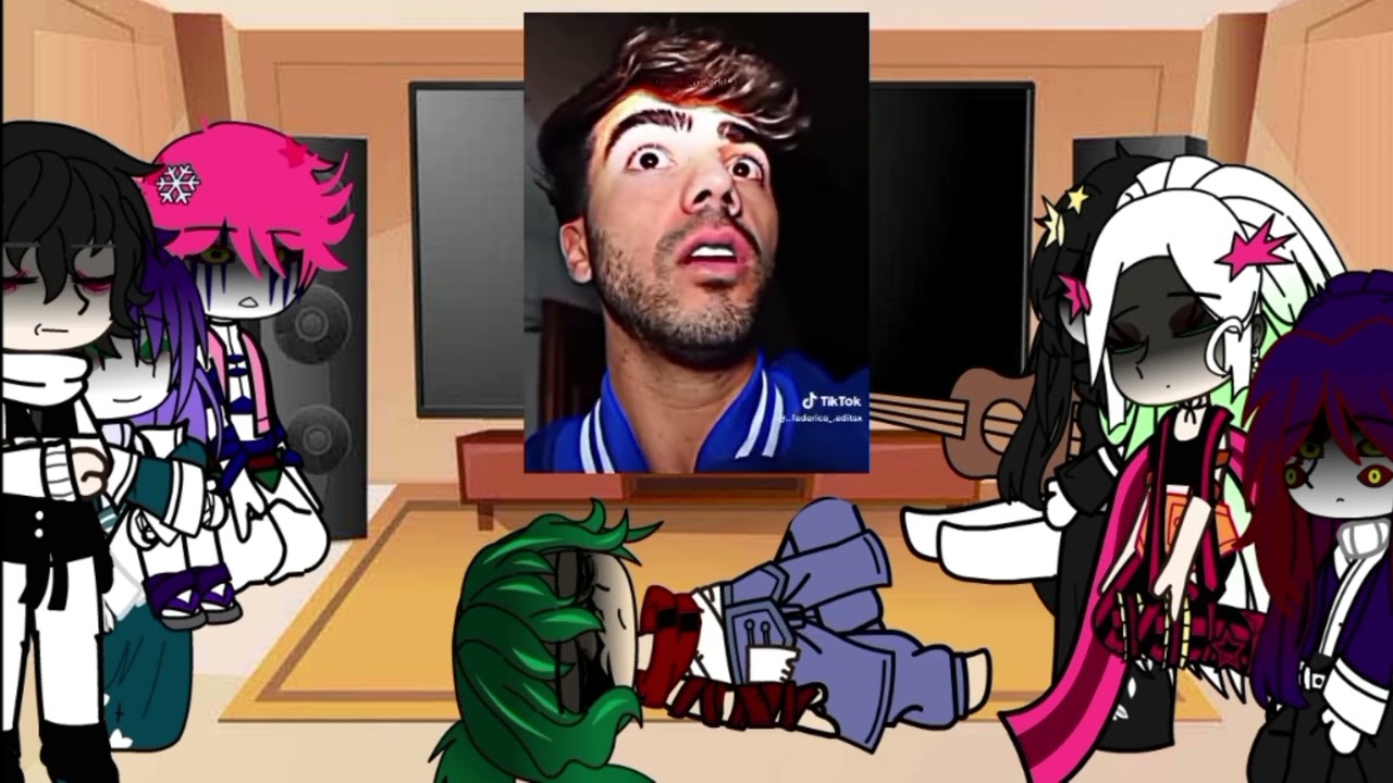 ★‡†Upper moons react to Douma as random videos [not english] †‡★ (new video)