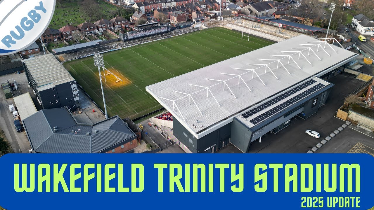 WAKEFIELD TRINITY STADIUM (2025 UPDATE) (4K)