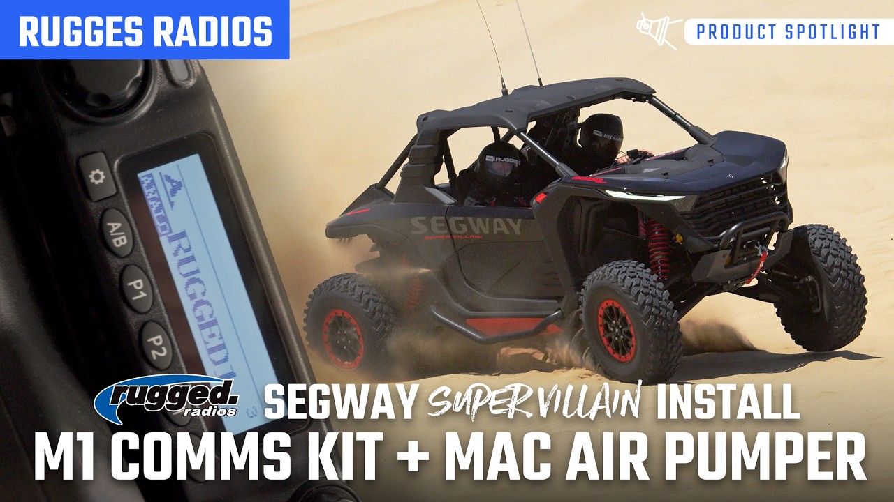 Talking car-to-car just got way easier in the Segway Super Villain