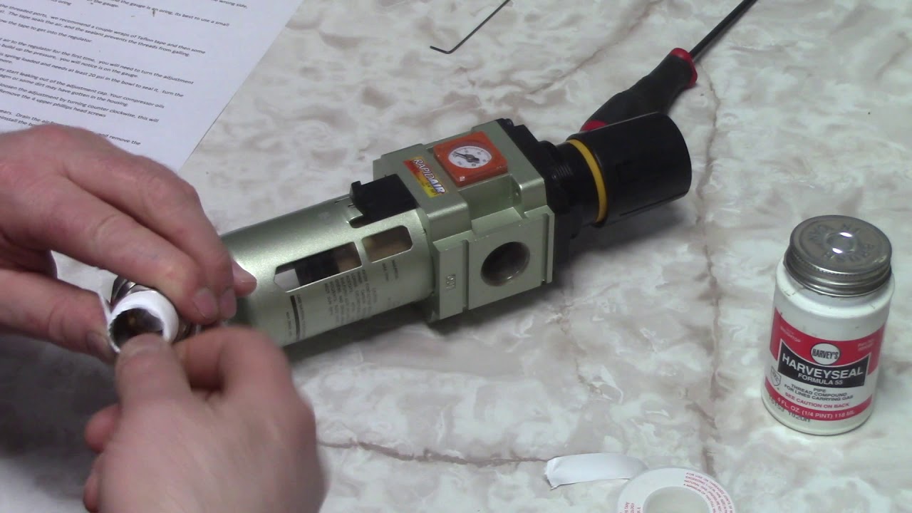 RapidAir Filter Regulator Installation and Troubleshooting Tips