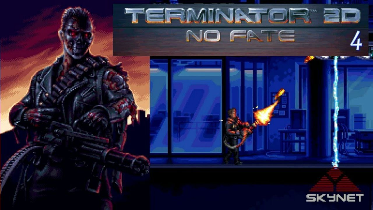 Terminator 2D No Fate GamePlay - Игра Вышла!►Обзор►Let'sPlay►Прохождение➤Альтернативный сюжет! (4)