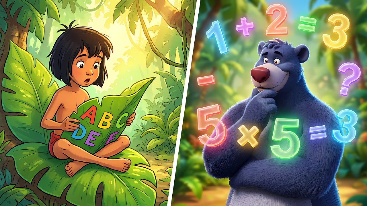 The Jungle Book Key Stage 2 - Year 3 (2004, PC) - Read, Sort, Spell, Maths & More