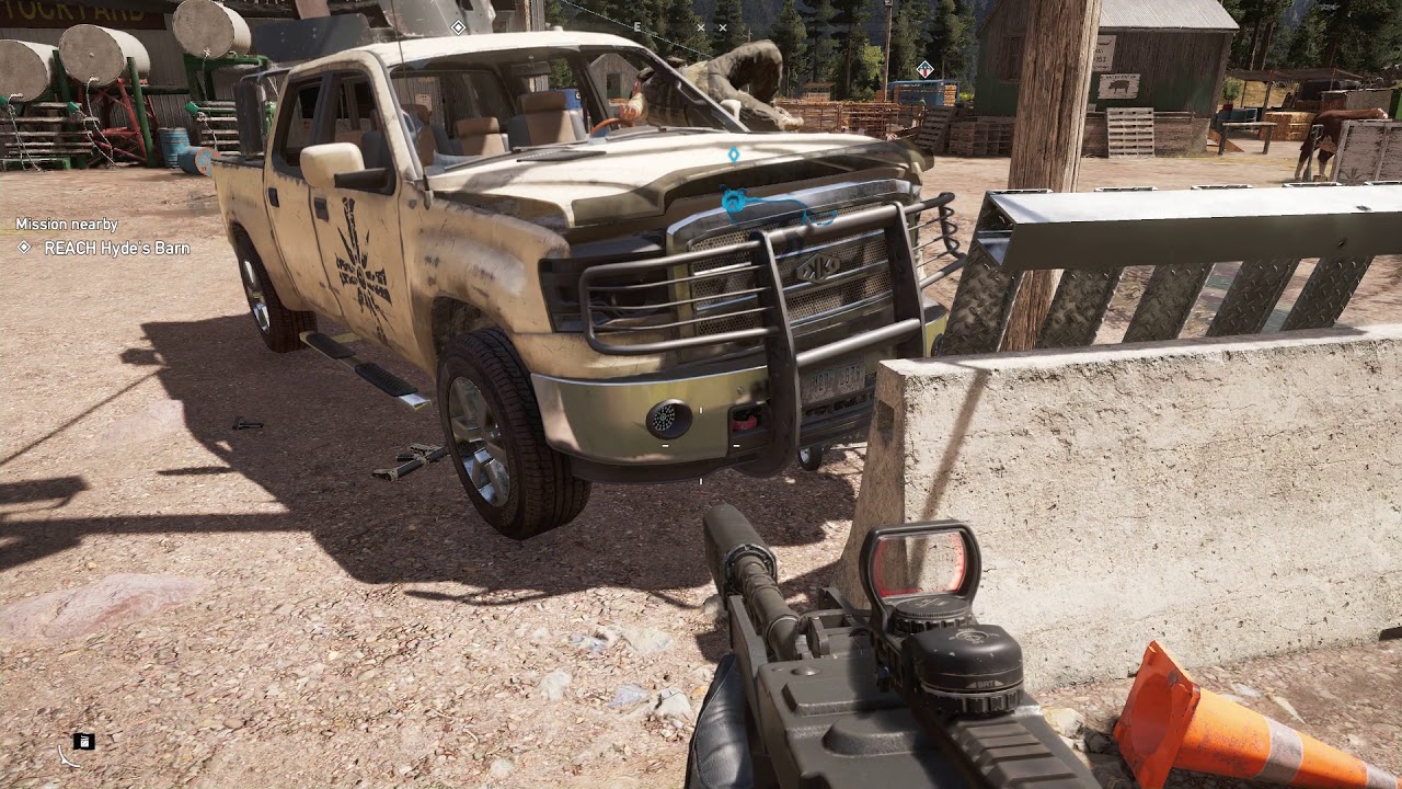 Possessed car -  Fa rcry 5 - Bug glitch