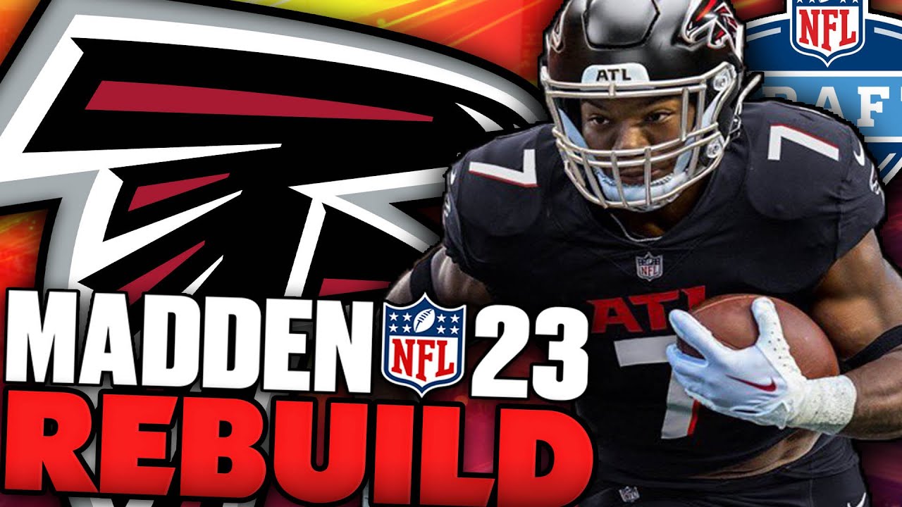 Bijan Robinson Atlanta Falcons Rebuild! He Becomes a 99 Overall Superstar X Factor... Madden 23