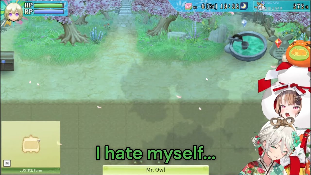 Ceci finally returns Gigi's flirting, but gets so embarassed she has to end stream
