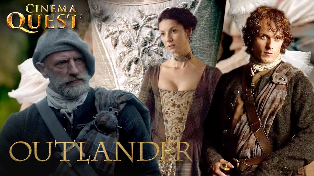 Outlander | The Dresses And Kilts Of Outlander (ft. Caitriona Balfe, Sam Heughan) | Cinema Quest
