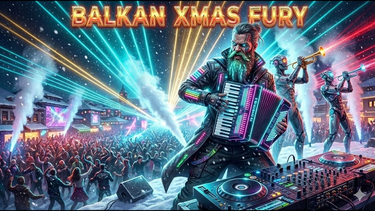 BALKAN XMAS FURY ⚡️ 1 HOUR Turbo-Folk & Winter Trance MegaMix