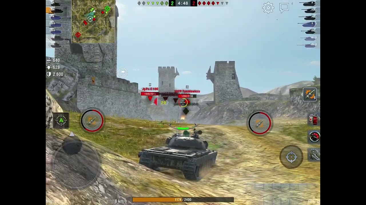 #wotblitz trolling the enemies