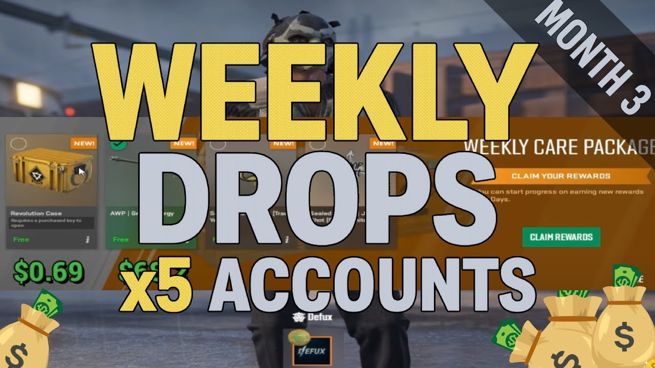 CS2 Weekly Drops Series – Month 3 (The Grind Continues!)