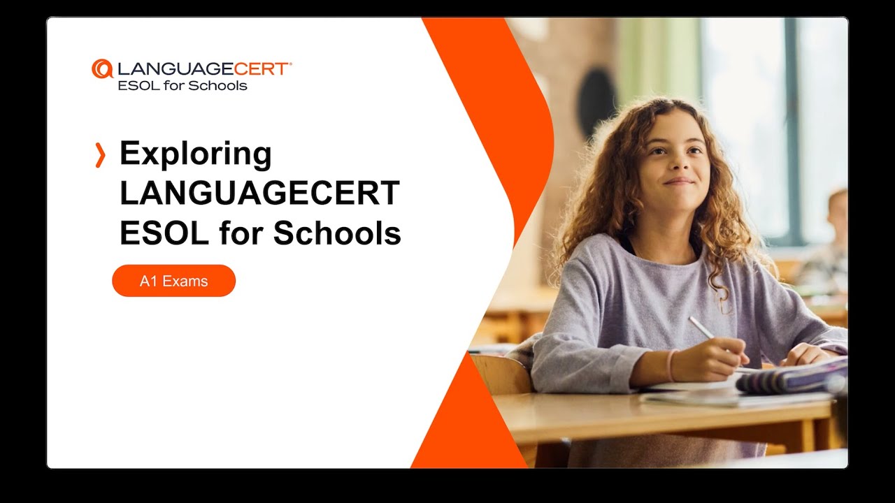 LANGUAGECERT ESOL for Schools A1 Exam | Exam Structure & Format