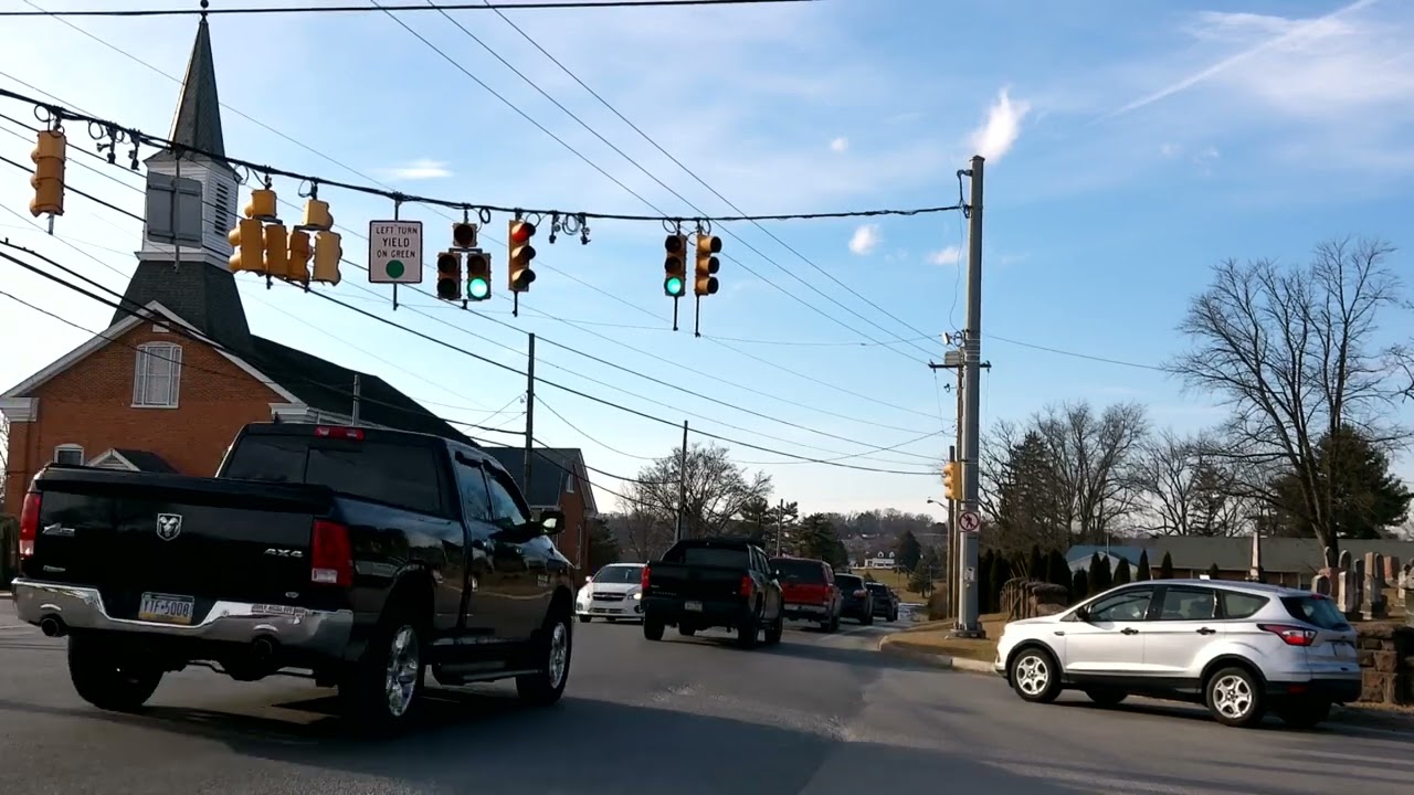 Traffic Lights in York, PA (PA 74/Carlisle Rd & PA 238/Church Rd)