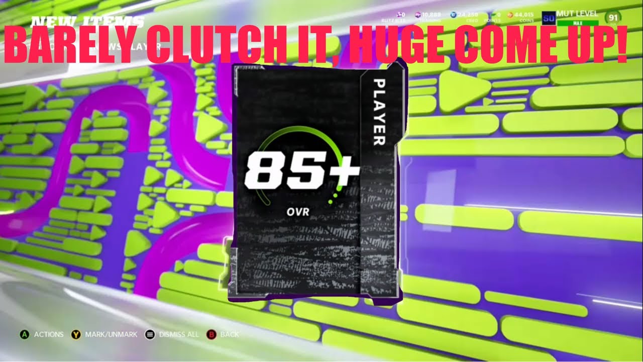 BO Knows 85+ Training PACK! BO KNOWS I WAS RAGING & CAME UP BIG |MADDEN 22