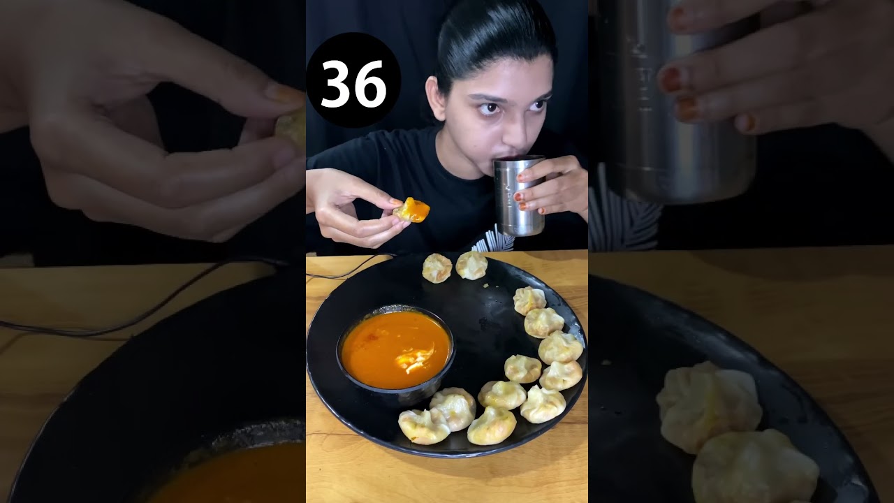 60 SECOND 20 MOMOS EATING CHALLENGE #youtubeshorts #ytshorts #viral #trending #shorts