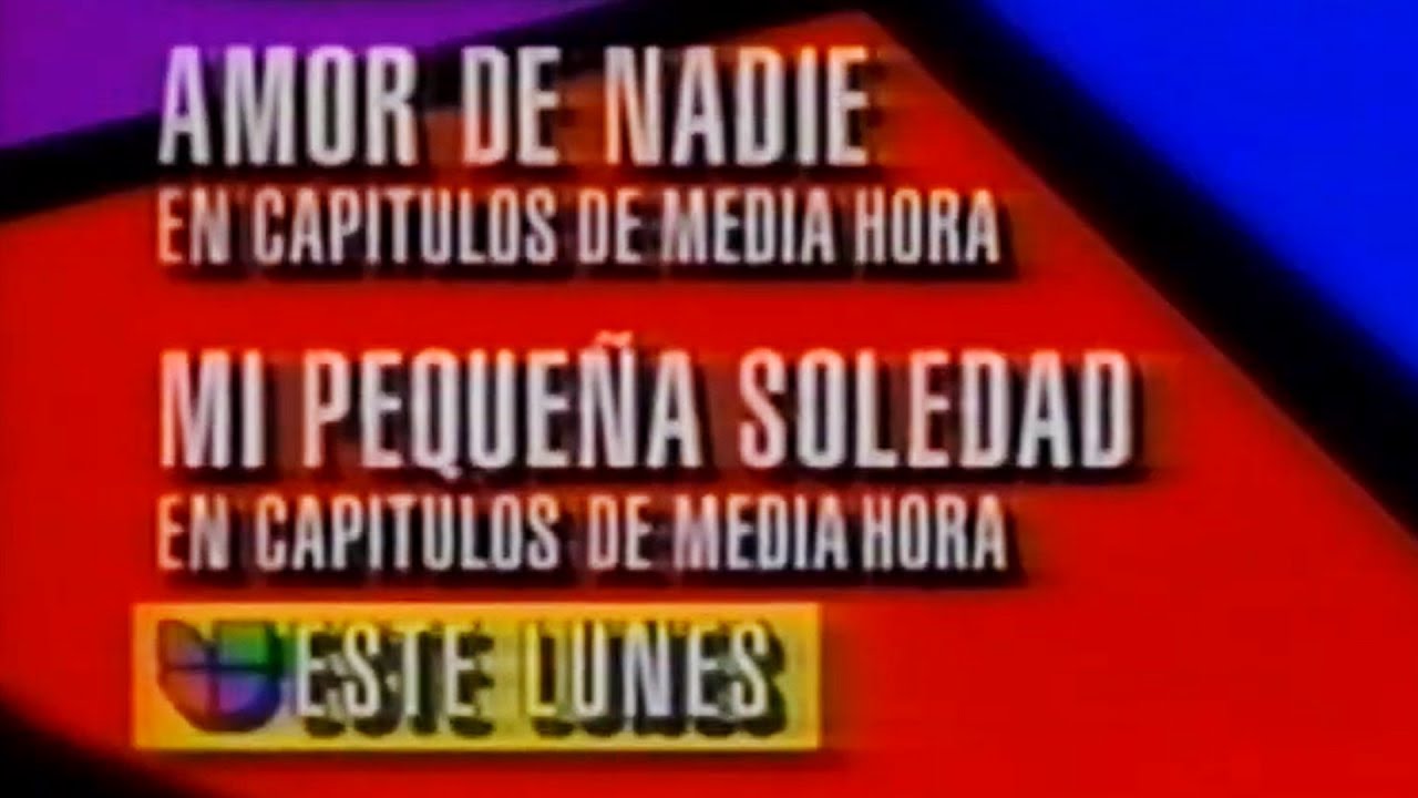 Promos Univision - 29 diciembre 1990